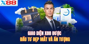 Giao diện X88 được đầu tư đẹp mắt và ấn tượng